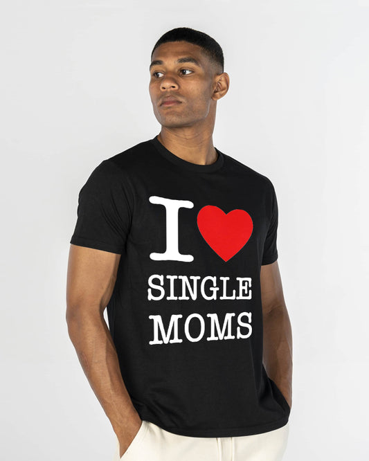 No Fugazee "I Heart Single Mom" T-Shirt